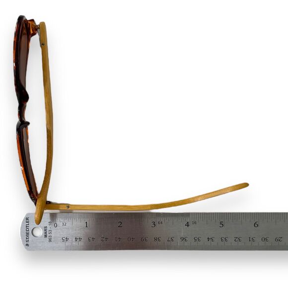 Blue Planet Reader Sunglasses‎ OS 1.75 Tortoise and Bamboo Like New - Picture 7 of 8